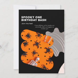 SPOOKY ONE custom  Invitation