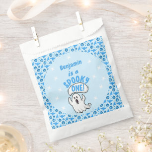 Spooky One Cute Funny Halloween Ghost 1st Birthday Favour Bag