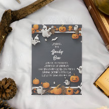 Spooky One Cute Halloween First Birthday