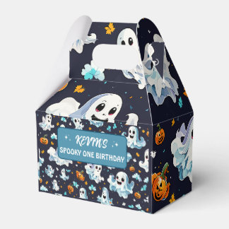 Spooky one cute Halloween kids Birthday Favour Box