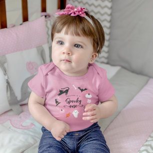 Spooky One Girl Birthday Party Toddler T-shirt