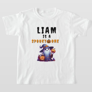 Spooky One Halloween 1st Birthday Boy T-Shirt 