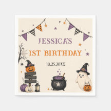 Spooky One Halloween 1st Birthday Girls Ghost