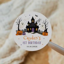 Spooky One Halloween 1st Birthday Party