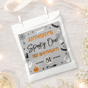 Spooky One! Halloween 1st Birthday Party Favour Bag