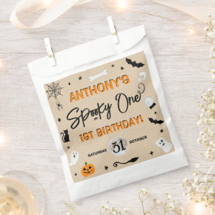 Spooky One! Halloween 1st Birthday Party Favour Bag