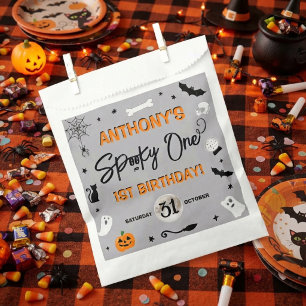 Spooky One! Halloween 1st Birthday Party Favour Bag