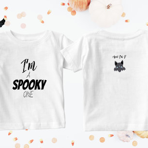 Spooky One   Halloween Bday   Guest of Honour Bat Baby T-Shirt