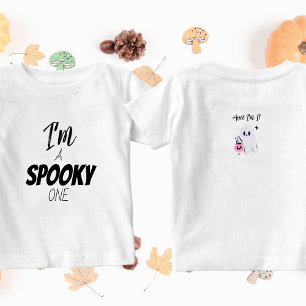 Spooky One Halloween Bday Guest of Honour Ghos Baby T-Shirt