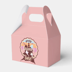 Spooky One Halloween First Birthday Ghost Party  Favor Box