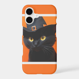 Spooky Orange Cat Lover Phone Cover