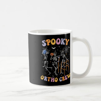 Spooky Ortho Crew Halloween Dancing Orthopedic Ske Coffee Mug