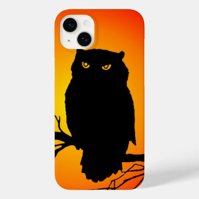 Spooky Owl Case-Mate iPhone Case (Back)