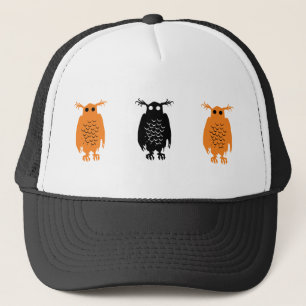 Spooky Owl Trucker Hat