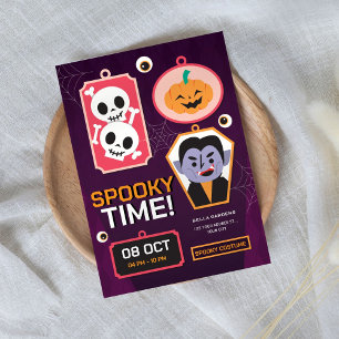 Spooky Party Event Halloween Invitation