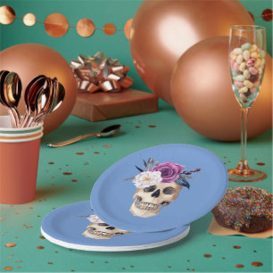 Spooky Party Halloween Paper Plate