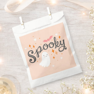 Spooky Pink Halloween Favour Bag