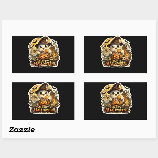 🎃 Spooky  Pumpkin Halloween Sticker (Sheet)