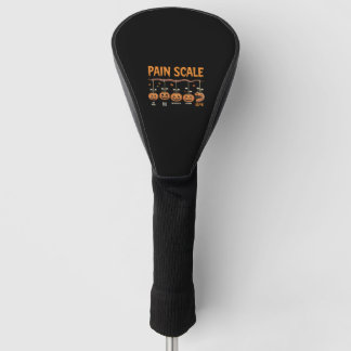 Spooky Pumpkin Pain Scale Trauma Nurse Triage Hall Golf Head Cover