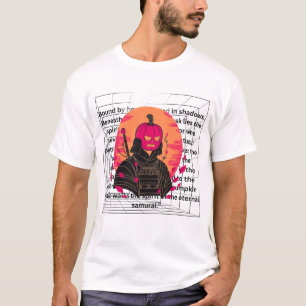 Spooky Pumpkin Samurai Halloween T-Shirt Japanes