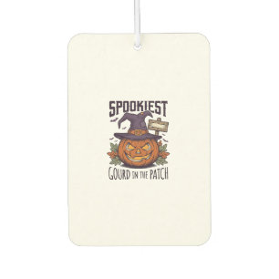 Spooky Pumpkin Shirt Vintage Engraving Halloween T Air Freshener