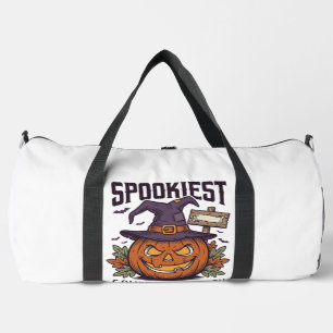 Spooky Pumpkin Shirt Vintage Engraving Halloween T Duffle Bag