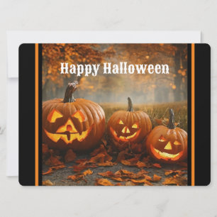 Spooky Pumpkins Family Collection Holiday Card