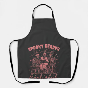 Spooky Reader Book Club D Red Apron
