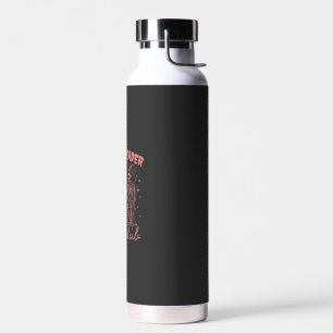 Spooky Reader Book Club D Red Water Bottle