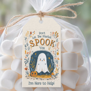 Spooky Realtor Pop By Marketing Gift Tags