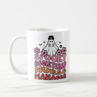 Spooky Registered Nurse Manager Women Coffee Mug