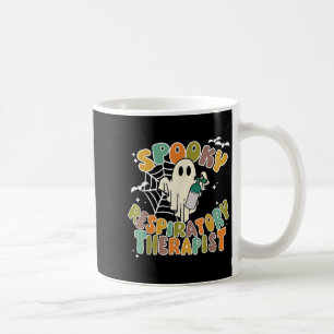 Spooky Respiratory Therapy Rt Ghost Halloween Crt Coffee Mug