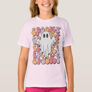 Spooky Retro Ghost T-Shirt