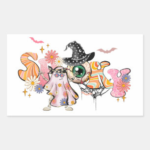 Spooky Retro Halloween Sticker