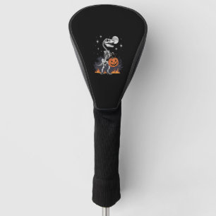 Spooky Saurus Halloween Dinosaur Golf Head Cover