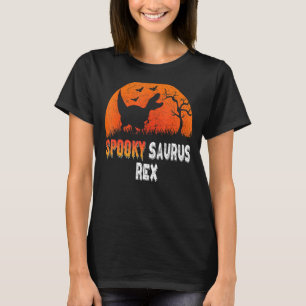 Spooky Saurus Rex T Rex Halloween Dinosaur for Kid T-Shirt