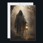 Spooky Scary Grim Reaper Adult Halloween Party Invitation<br><div class="desc">Invite guests to a wickedly fun Halloween with our sinister grim reaper-themed invitation! Featuring a chilling design of an evil grim reaper against a haunting backdrop, this invitation sets the perfect tone for your spooky celebration. Customize the details to personalize your event and ensure an unforgettable gathering. Ideal for Halloween...</div>