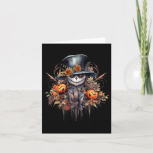 Spooky Scary Halloween Ghost  Card