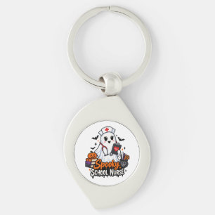 . Spooky School Nurse Keychain