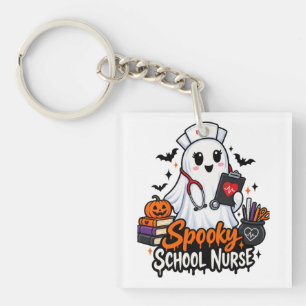 . Spooky School Nurse Keychain
