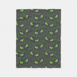 Spooky Seamless Pattern F (Style: 2) Fleece Blanket