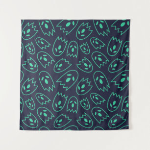 Spooky Seamless Pattern H (Style: 1) Tapestry