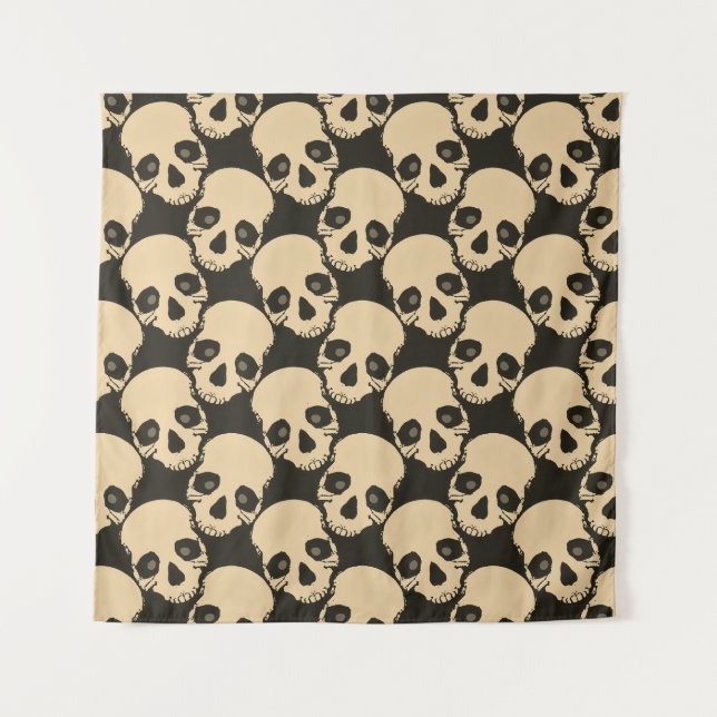 Spooky Seamless Pattern K (Style: 3) Tapestry (Front)