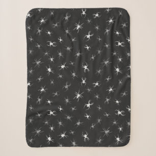 Spooky Seamless Pattern L (Style: 1) Sherpa Blanket