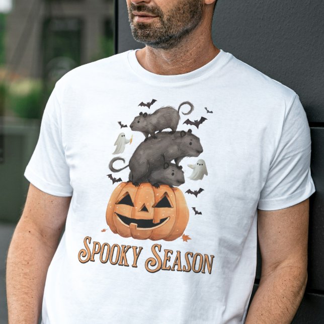 Spooky Season Capybara Halloween Funny T-Shirt (Creator Uploaded)