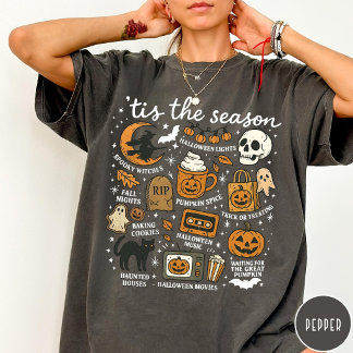 Spooky Season Checklist Halloween T-Shirt