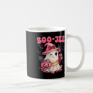 Spooky Season Cute Boo Jee Boujee Halloween Costum Coffee Mug