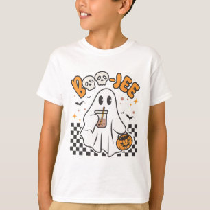 Spooky Season Cute Boujee Ghost Halloween Costume  T-Shirt