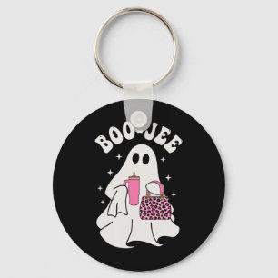 Spooky Season Cute Ghost Halloween Costume Boo-jee Keychain