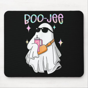 Spooky Season Cute Ghost Halloween Costume Boujee  Mouse Pad